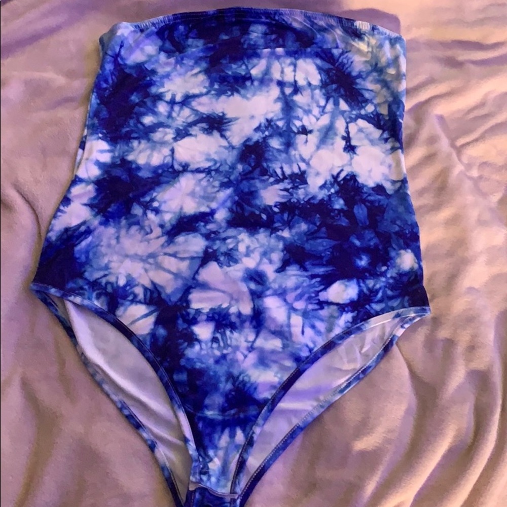 Tie dye bodysuit